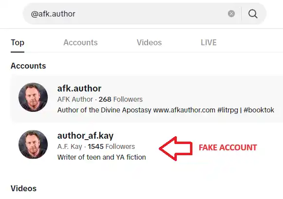 AF KAY Fake account AF KAY Fake account